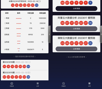 中国福彩大数据分析大师微信小程序版源码