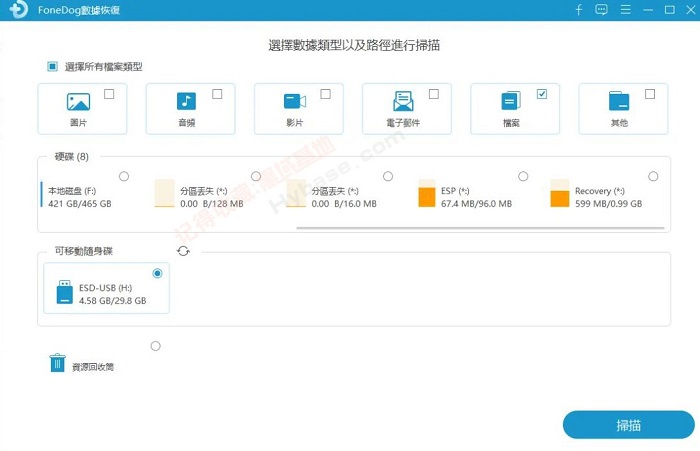 FoneDog Data Recovery v1.3.8便携高级版